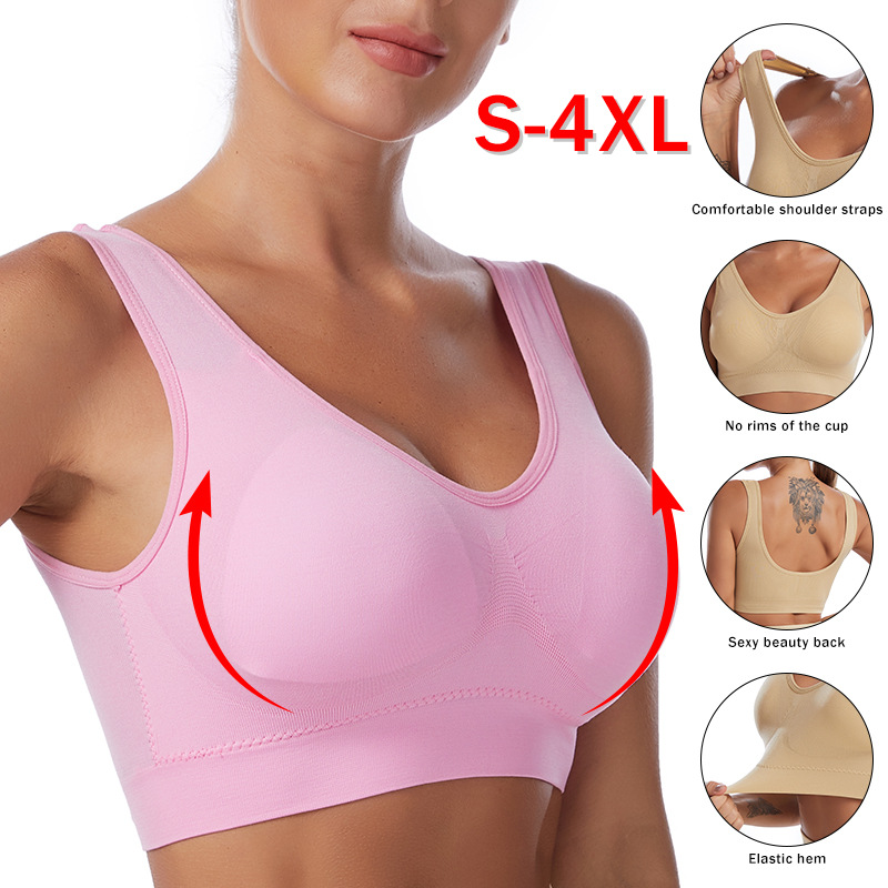 Underwire Bra Padded - Seksowne kobiety biustonosz Plus rozmiar bez