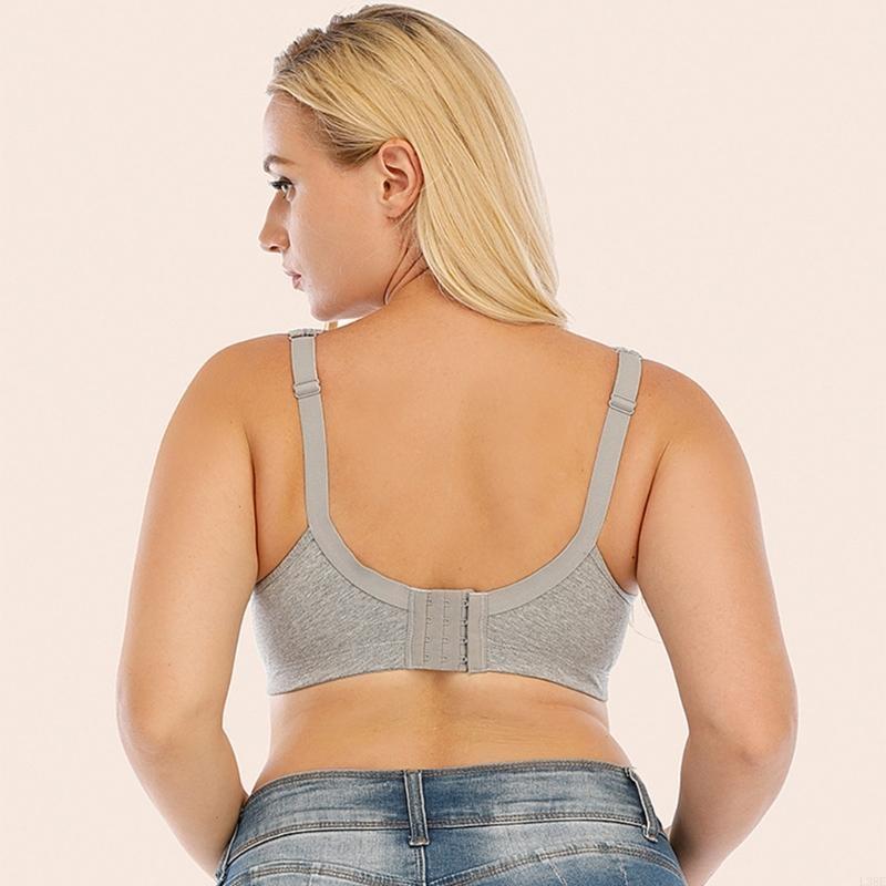 Cotton Bra Everyday - L38E Damski bezprzewodowy biustonosz koronkowy w