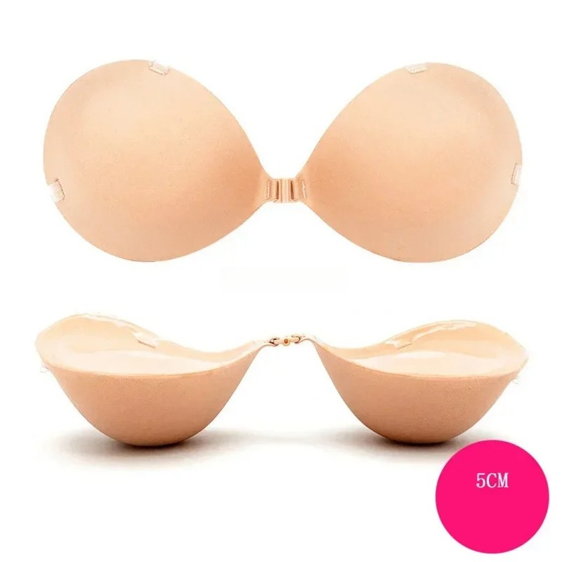 Backless Bra Sticky - Biustonosz silikonowy push-up 5cm/6cm do sukni