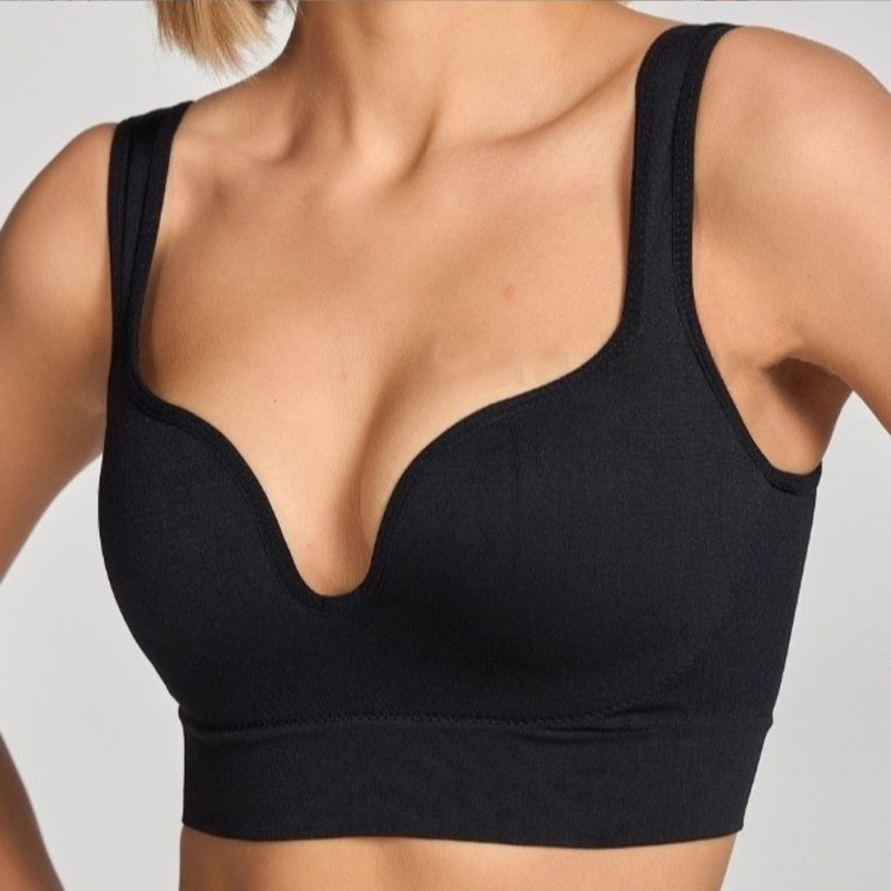 Underwire Bra Padded - Kamizelka sportowa 3D oddychająca bez stalowych