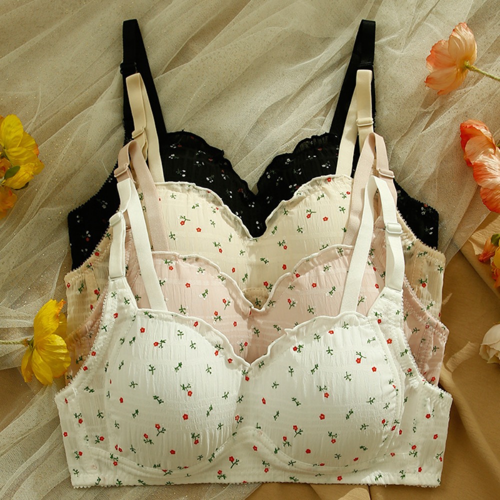 Wirefree Bra Comfort - Oddychający, bezszwowy biustonosz z regulowanymi ramiączkami,