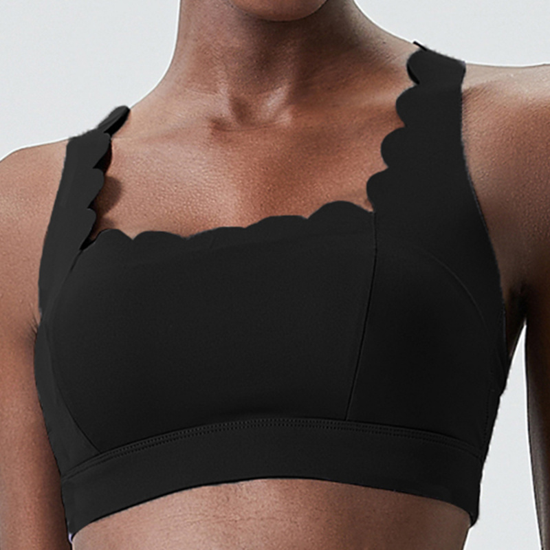 FUBEIKE mała fala podwójny pas – Sports Bra Racerback recenzja i cena