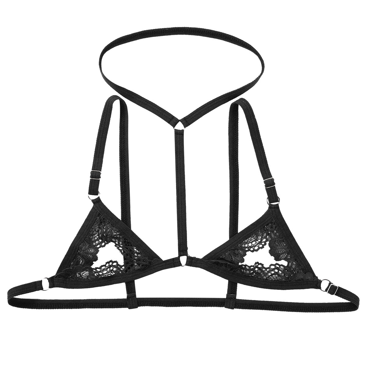 Seksowne męskie szelki erotycz – Sheer Bra Lace recenzja i cena
