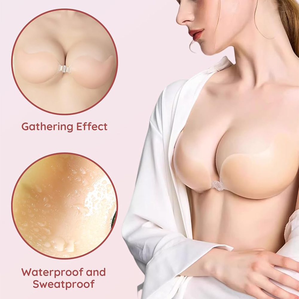 Niewidoczny biustonosz samoprz – Backless Bra Sticky recenzja i cena